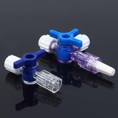 Qualità  Luer Lock Catheter Plastic One Way Infusion Stopcocks Valve Water Medical Fabbrica