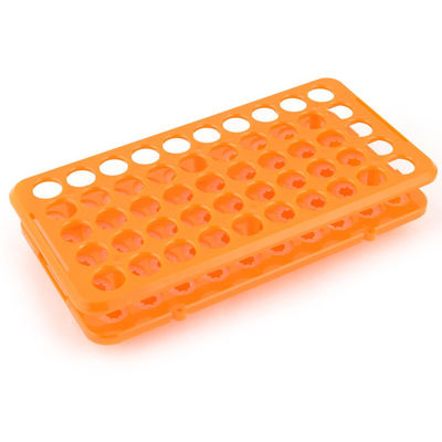 Qualità  50 Well Plastic Multifunction Test Tube Holder Rack With Silicone Fabbrica
