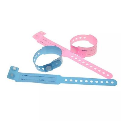 PVC Medical I.D. Wristband Medical Consumables Comfortable Disposable durable and water-resistant  I.D. Wristband
