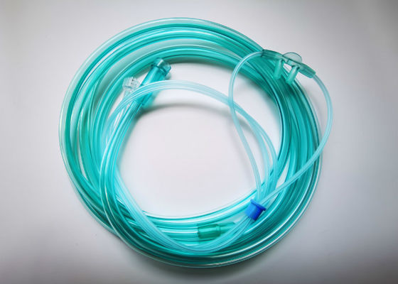 Cannole nasali di PVC mediche per il campionamento di CO2 Ossigeno