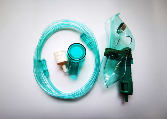 Maschera di protezione medica del respiratore del PVC XL dei dispositivi di consegna dell'ossigeno Venturi trasparente