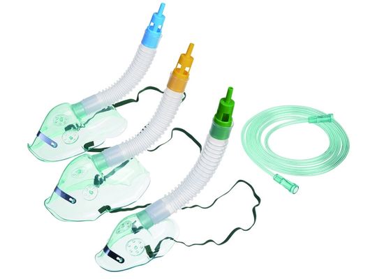 Dispositivo Venturi sicuro Ossigeno Sistema Venturi verde Ossigenoterapia