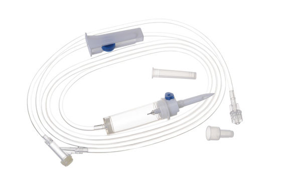 Admin Infusion Set sterile monouso ISO standard Y regolatore di flusso per iniezione cura del paziente in tubo personalizzato