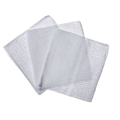 Maglieria di cotone medico al 100% sterile o non sterile 2′ ′ /3′ ′ /4′ ′ - 8/12/16ply Swabs di gassa, bendage per ferite bianche