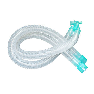 Circuito di respirazione medica usa e getta per l'anestesia con PVC ondulato