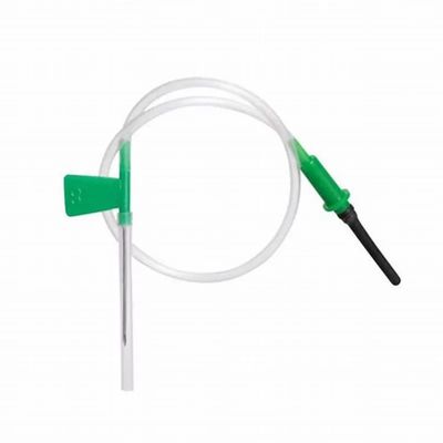 Insieme sterile della vena di Scalpe con singoli Wing Sterile Infusion Transfusion Set ed adattatore