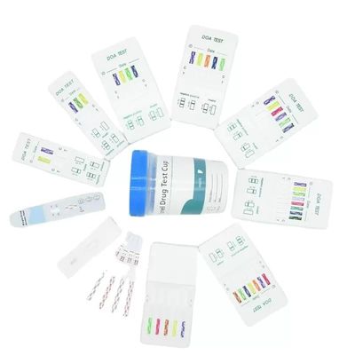 Striscia test istantanea di abuso della prova di droga di abuso 10 di DOA del pannello della immersione rapida dell'urina