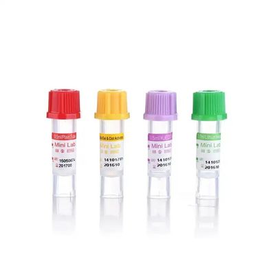 Micro tubi di raccolta del sangue a vuoto monouso tubi di raccolta del sangue PP per il rilevamento delle cellule