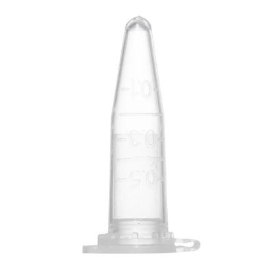 tubo centrifugo conico di plastica sterile di 0.2ml 0.5ml 1.5ml pp micro con il cappuccio