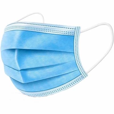 materiali di consumo medici chirurgici dentari eliminabili della maschera chirurgica di 3ply Facemask