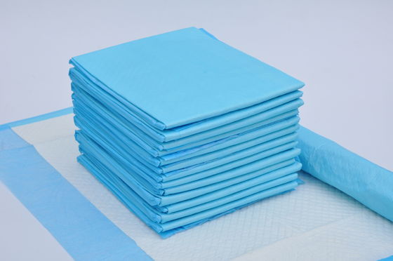 50×50CM Chux assorbente eliminabile sotto lo strato medico di Underpads dei risparmiatori di tela del cuscinetto