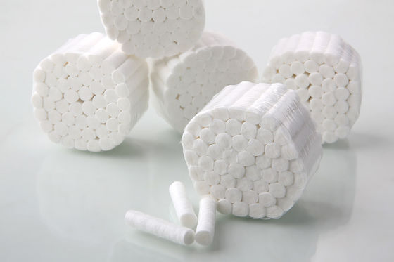 Cotone medico assorbente eliminabile dentario Rolls 12mm con i certificati di CE/ISO
