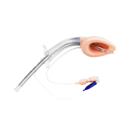 Maschera laringeale a doppio lume in silicone Dispositivo per le vie aeree Dimensione 2.5 Consenti catetere 12Fr