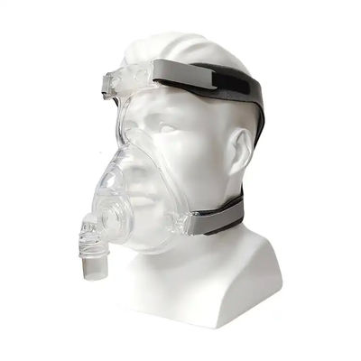 Sistema CPAP CPAP Maschera per viso completo, maschera di silicone nasale CPAP con tubo di ossigeno da 2 metri